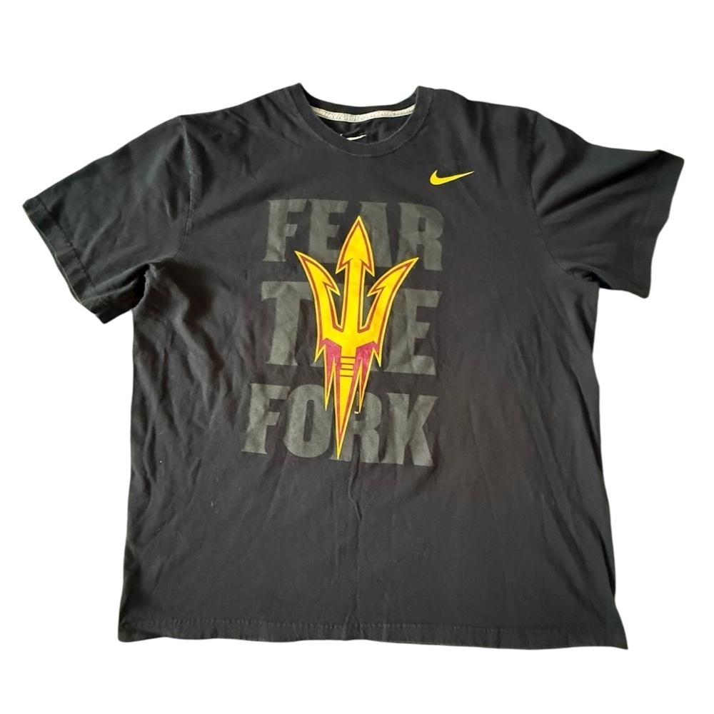 Nike ASU “Fear the Fork” Graphic Tee – Size XXL